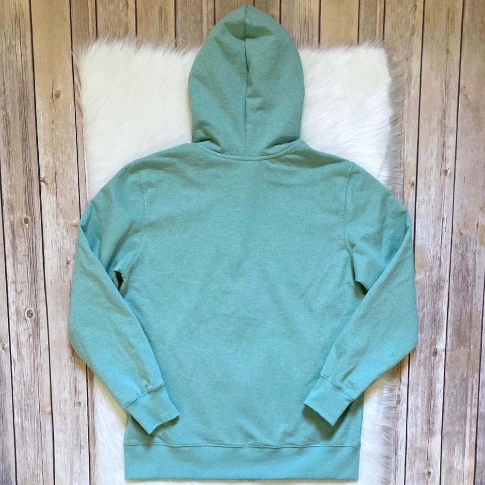 The North Face Women’s Heritage Patch Full Zip Hoodie In Wasabi - Picture 6 of 9